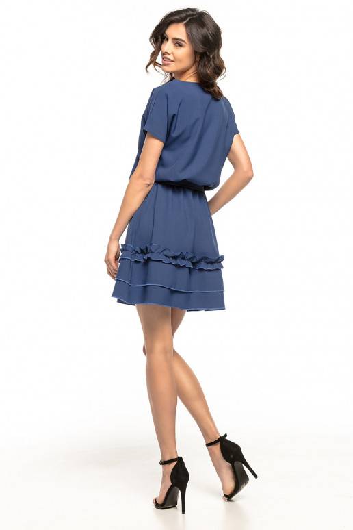 Tamsiai mėlyna suknelė iš Tessita