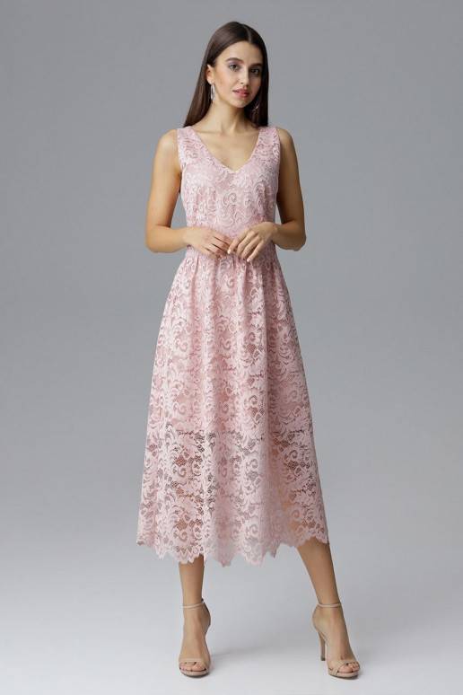 Vakarinė neriniuota suknelė iš Figl