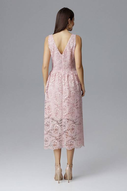 Vakarinė neriniuota suknelė iš Figl