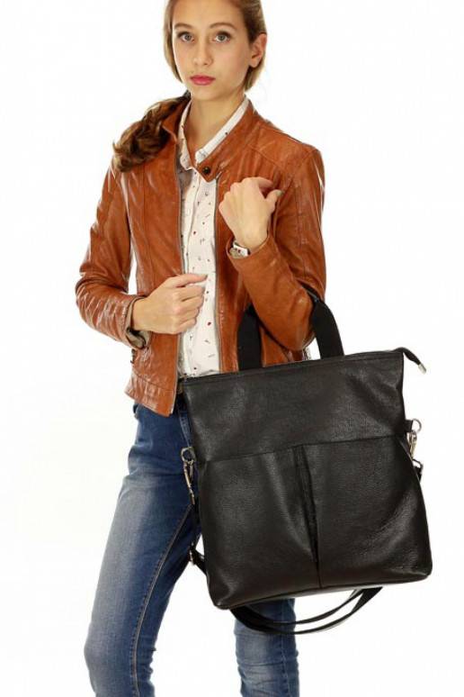 Natūralios odos rankinė iš Mazzini