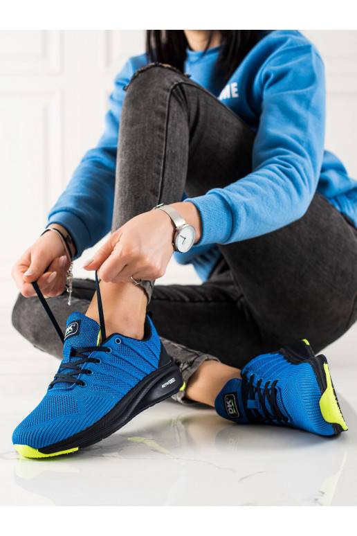 Mėlynos spalvos sportiniai bateliai DK