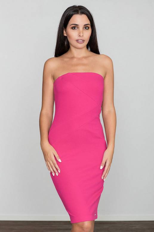 Ryškios rožinė spalvos prigludusi...