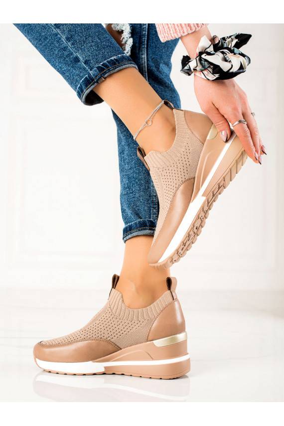 Tekstiliniai Sneakers modelio batai su platforma VINCEZA