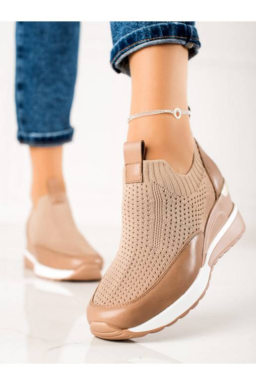 Tekstiliniai Sneakers modelio batai su platforma VINCEZA