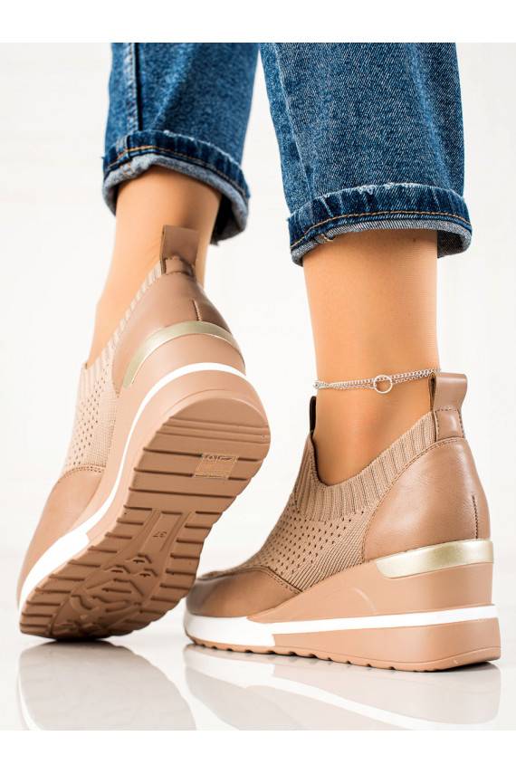 Tekstiliniai Sneakers modelio batai su platforma VINCEZA
