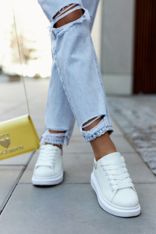 Klasikinio modelio   Sportinio stiliaus batai Baltos-smėlio spalvos Meleris