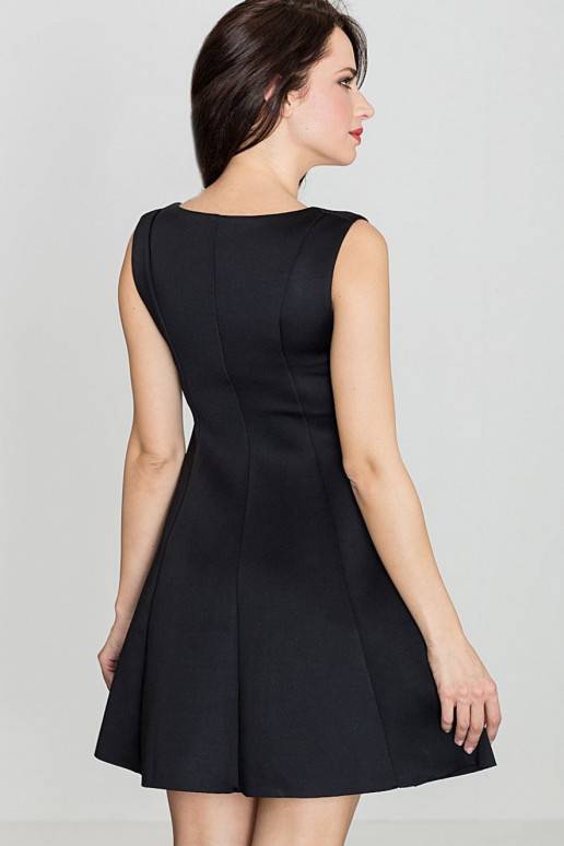 Juoda suknelė su užtrauktuku iš Lenitif