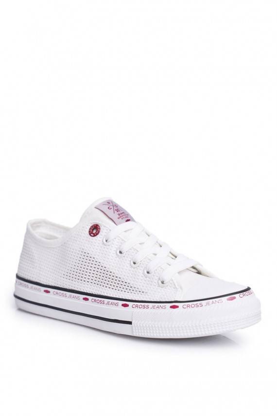 Laisvalaikio bateliai Cross Jeans baltos spalvos  FF2R4016C