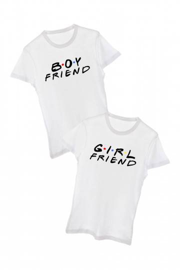 Marškinėlių komplektas Girlfriend Boyfriend