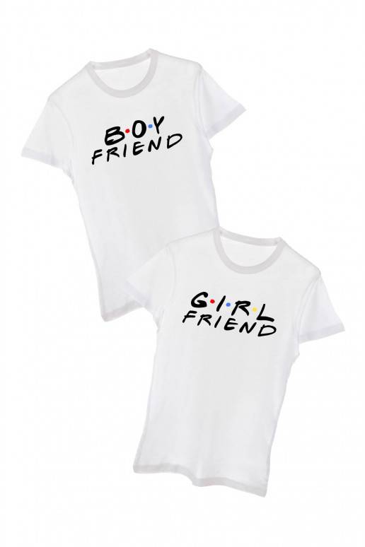 Marškinėlių komplektas Girlfriend Boyfriend