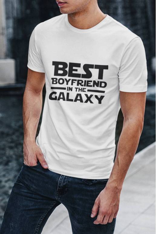 Marškinėliai Best Boyfriend in the Galaxy