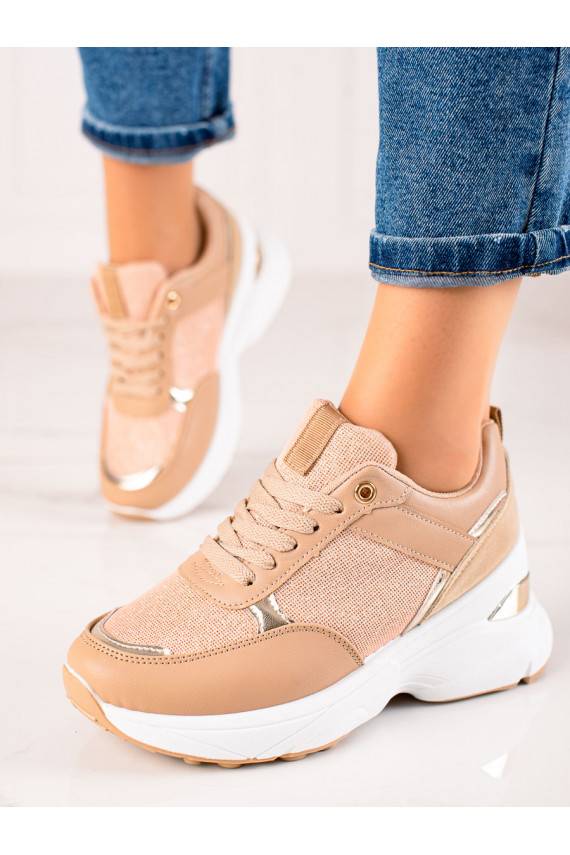 Stilingo dizaino Sneakers modelio batai su platforma