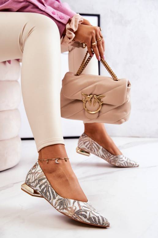 Balerinos   Laura Messi   aukso spalvos 2193