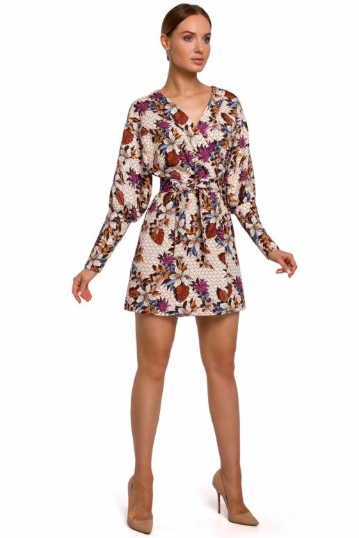 Marga gėlėta suknelė iš Moe