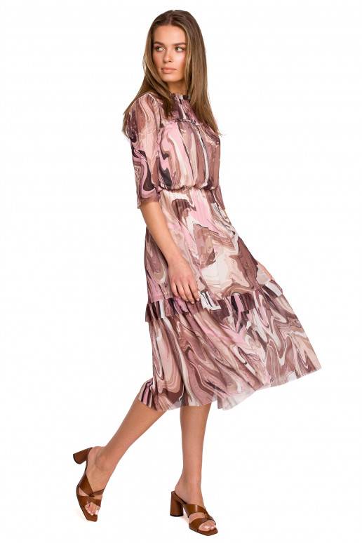 Marga lengvai krentanti suknelė iš...