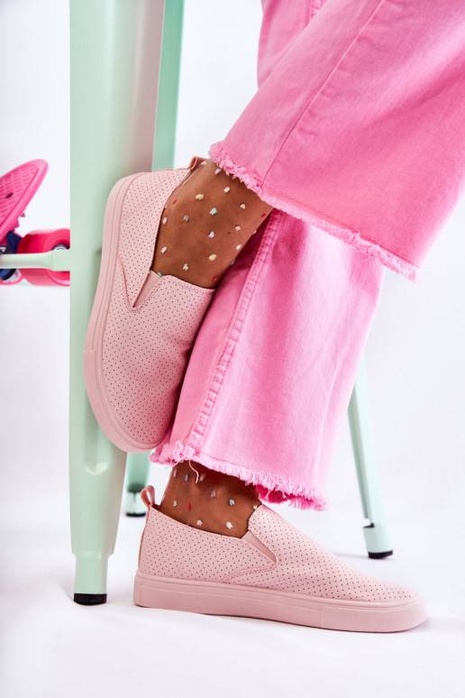 Įsispiriamo modelio batai  rožinės spalvos Viviana