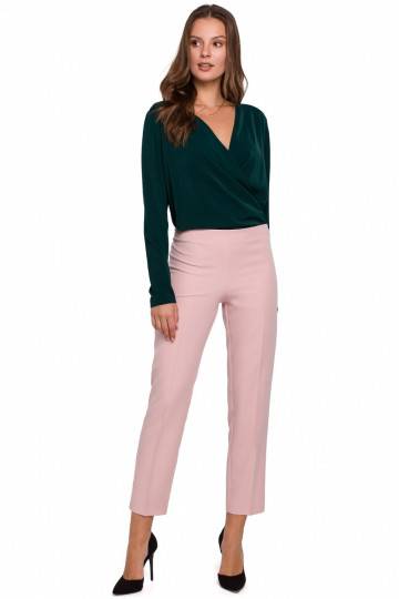 Tamsiai žalia palaidinė su... 2