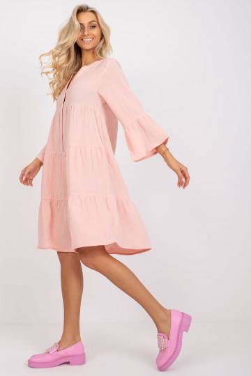 Švelniai rožinė suknelė iš...