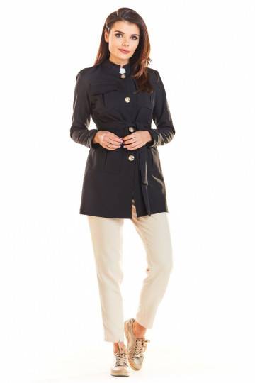 Juodas švarkas iš awama 2