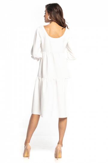 Baltos spalvos suknelė iš... 2