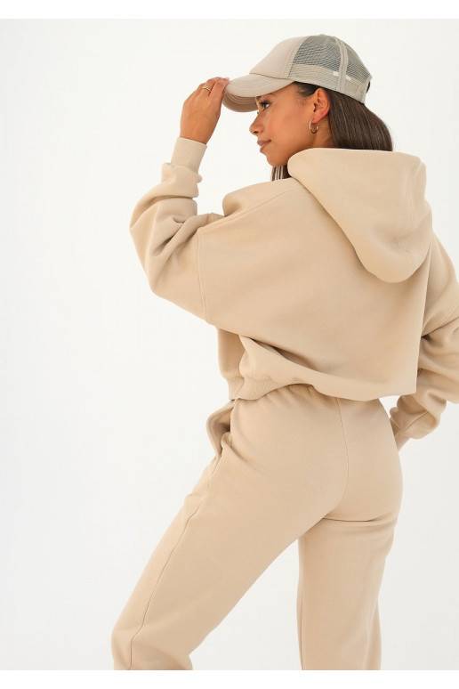 Loose -  smėlio spalvos sportinės kelnės Loose -  smėlio spalvos sportinės kelnės