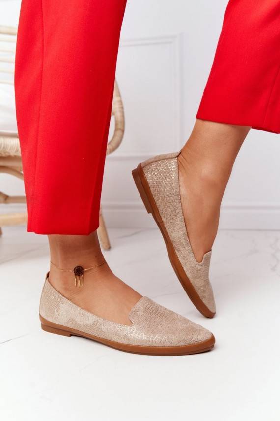   Mokasinai Sergio Leone MK700 iš zomšos smėlio spalvos