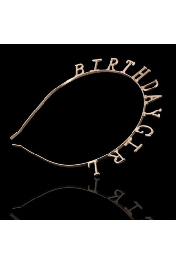 Plaukų lankelis BIRTHDAY GIRL O153 2
