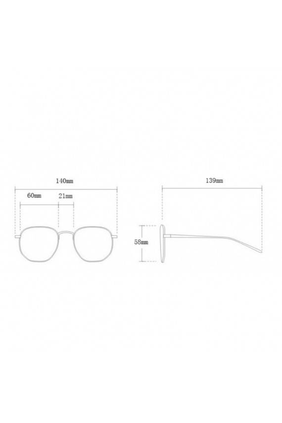 Elegantiški akiniai nuo saulės su kristalais OK212WZ1