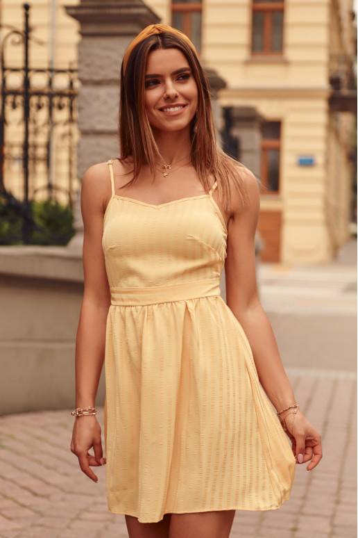Suknelė   geltonos spalvos PR3202
