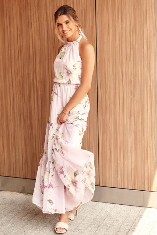 Maxi suknelė su gėlių raštais   3069