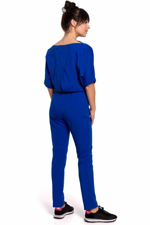 Ryškus mėlynas kombinezonas iš BE