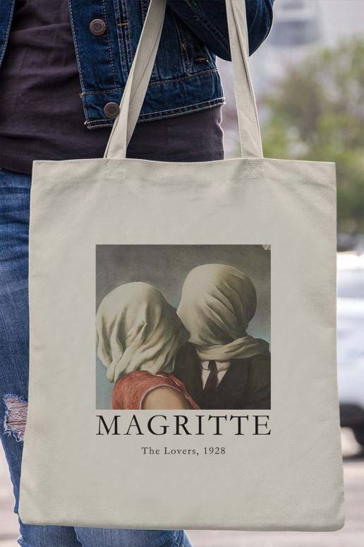 Maišelis eko Magritte the Lovers