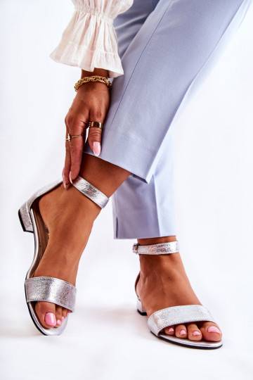     sandalai sidabro spalvos Shanley 2