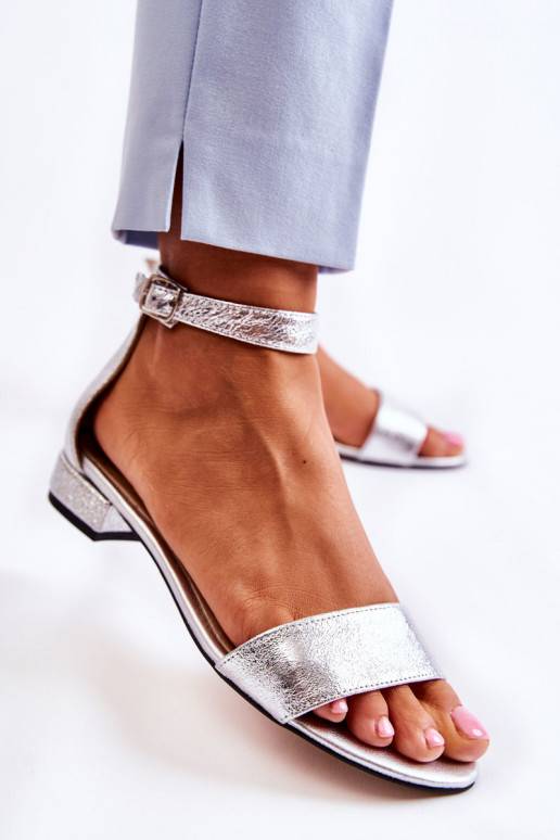     sandalai sidabro spalvos Shanley