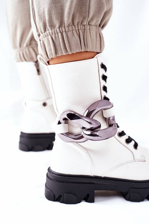 Moteriški aulinukai Baltos spalvos iš Jensen