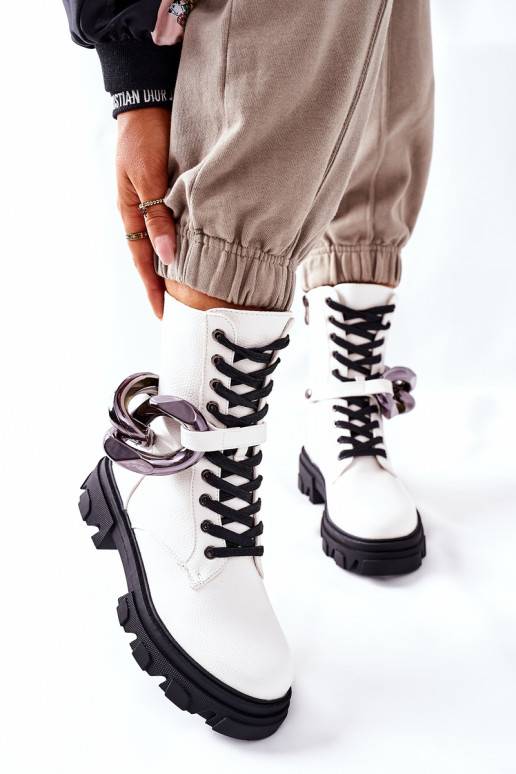 Moteriški aulinukai Baltos spalvos iš Jensen