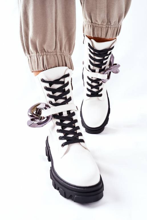 Moteriški aulinukai Baltos spalvos iš Jensen