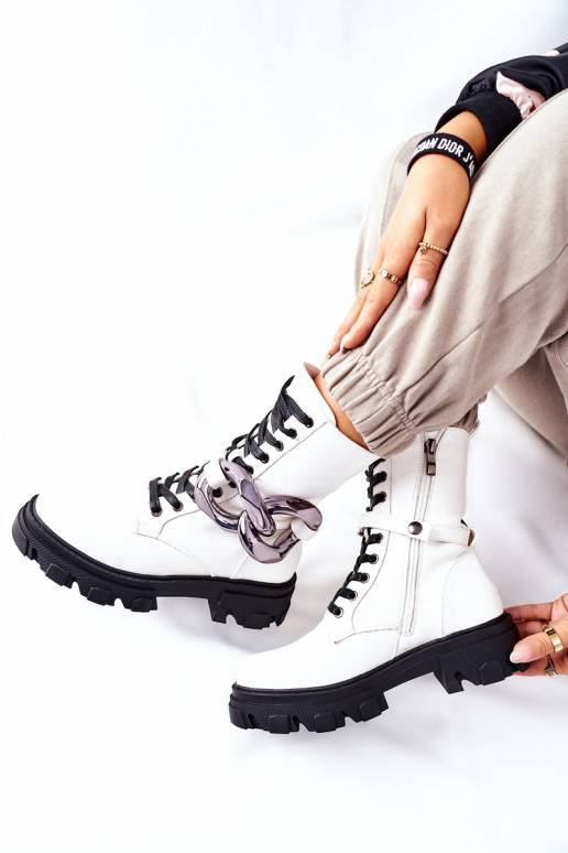 Moteriški aulinukai Baltos spalvos iš Jensen