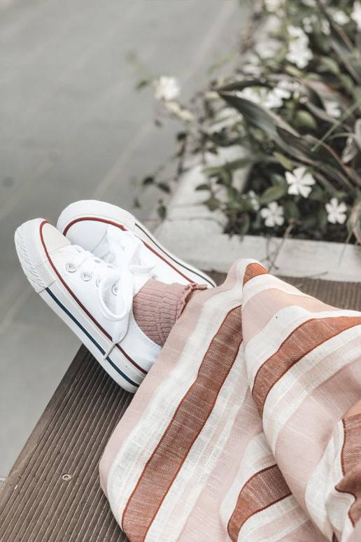 Vaikiški laisvalaikio batai Klasikinio modelio baltos spalvos Filemon