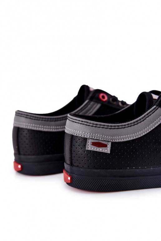 vyrams laisvalaikio batai Cross Jeans II1R4004C juodos spalvos