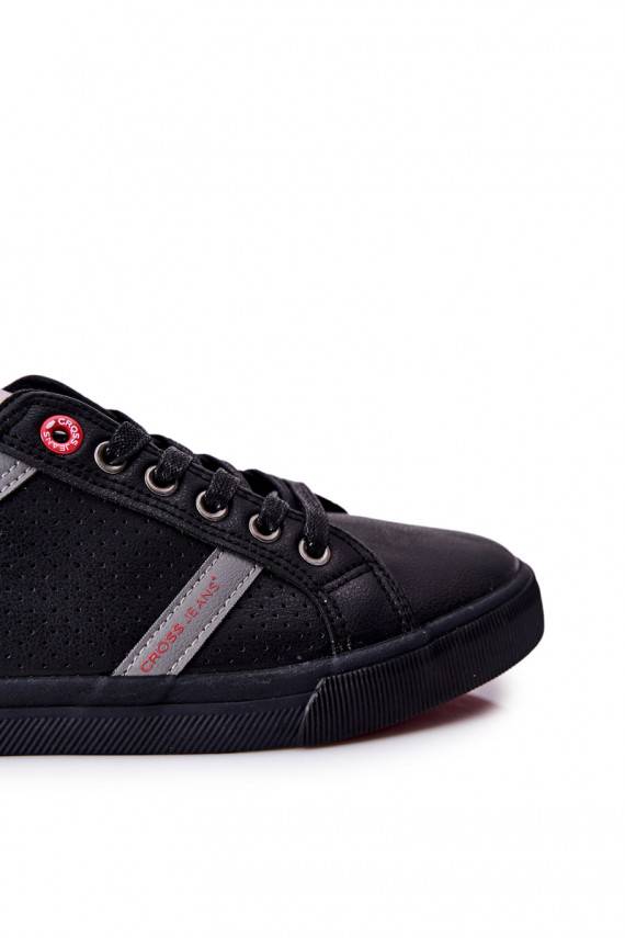 vyrams laisvalaikio batai Cross Jeans II1R4004C juodos spalvos