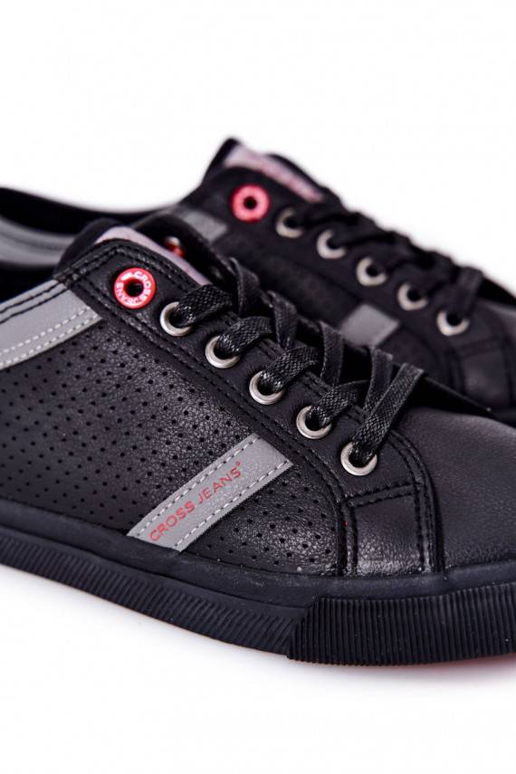 vyrams laisvalaikio batai Cross Jeans II1R4004C juodos spalvos