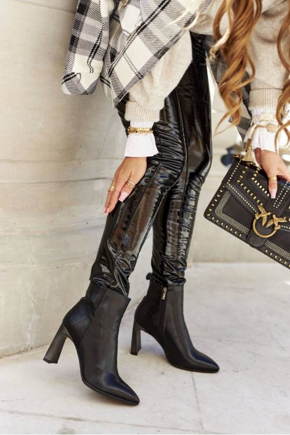   Aulinukai juodos spalvos su kulniukais Olastis