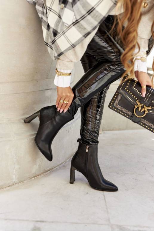   Aulinukai juodos spalvos su kulniukais Olastis