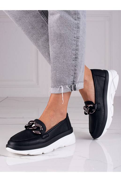 juodos spalvos pusbačiai Vinceza