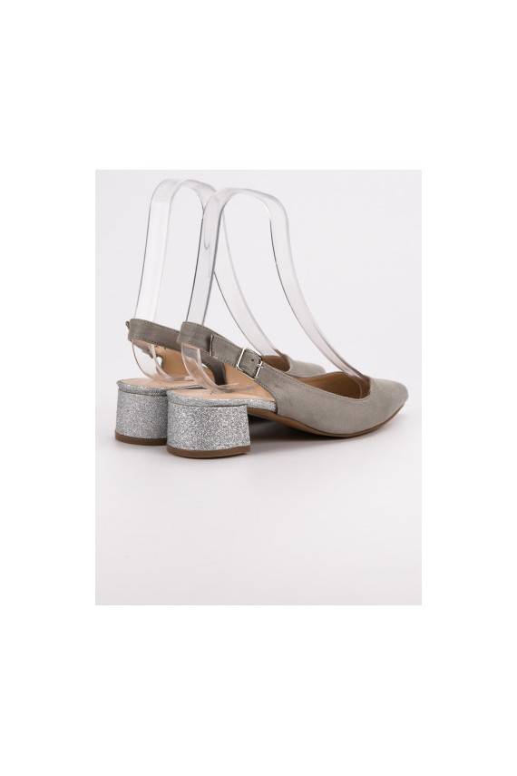 Bateliai su blizgančiais kulnais YL381G