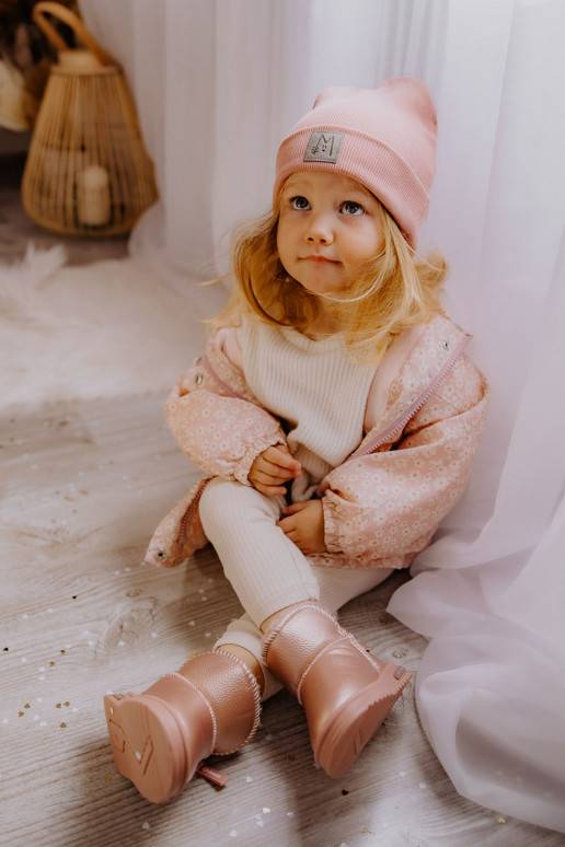 Vaikiški sniego batai rožinės spalvos Frosty