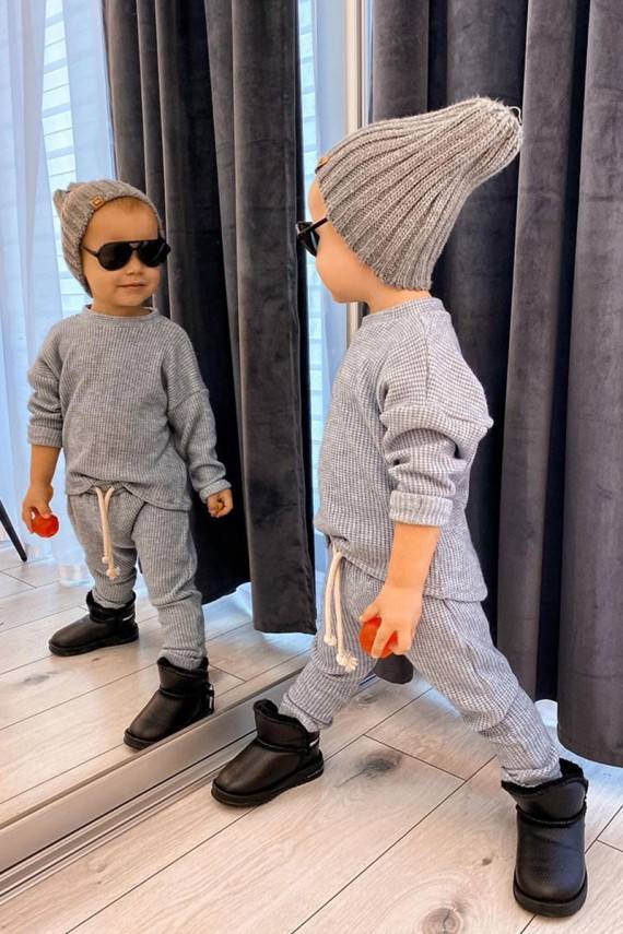 Vaikiški sniego batai juodos spalvos Frosty