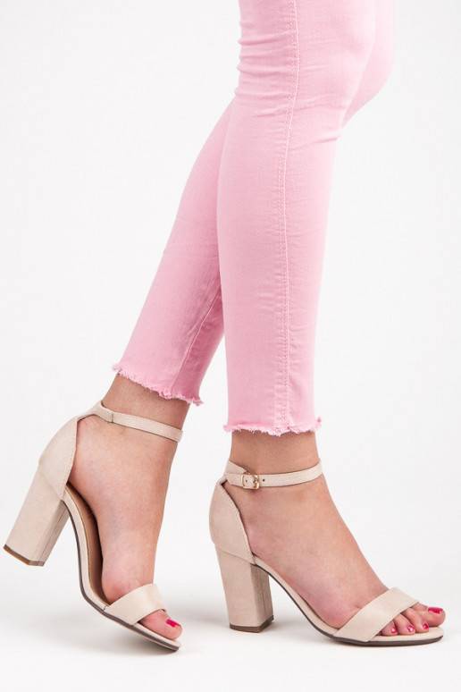 Kreminės Moteriškos zomšinės...