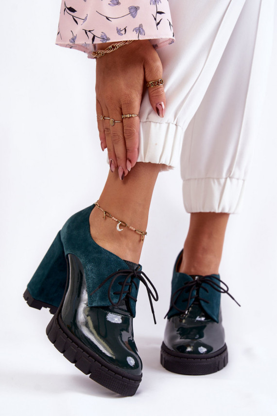  iš zomšosowo-su lako efektu Aulinukai su platforma žalios spalvos Carisa